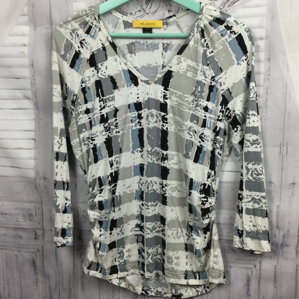St. John Long Sleeve Casual Top S
